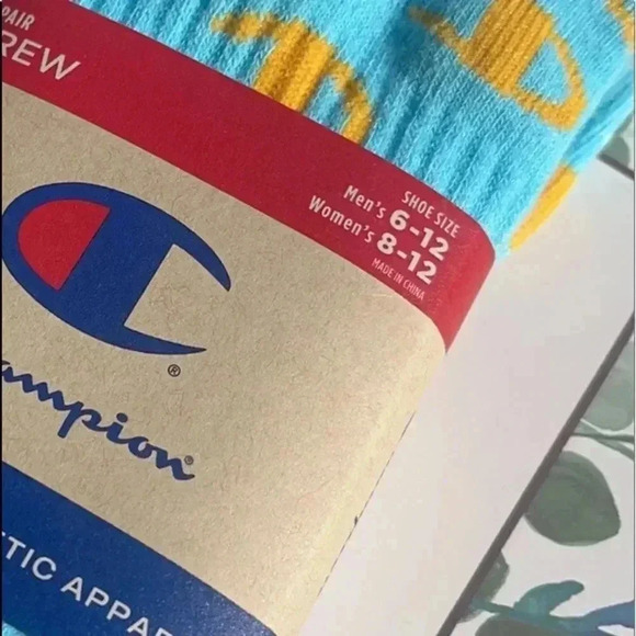 Champion LIFE Men's All Over 'C Crew Sock W/Embroidery - Picture 7 of 7
